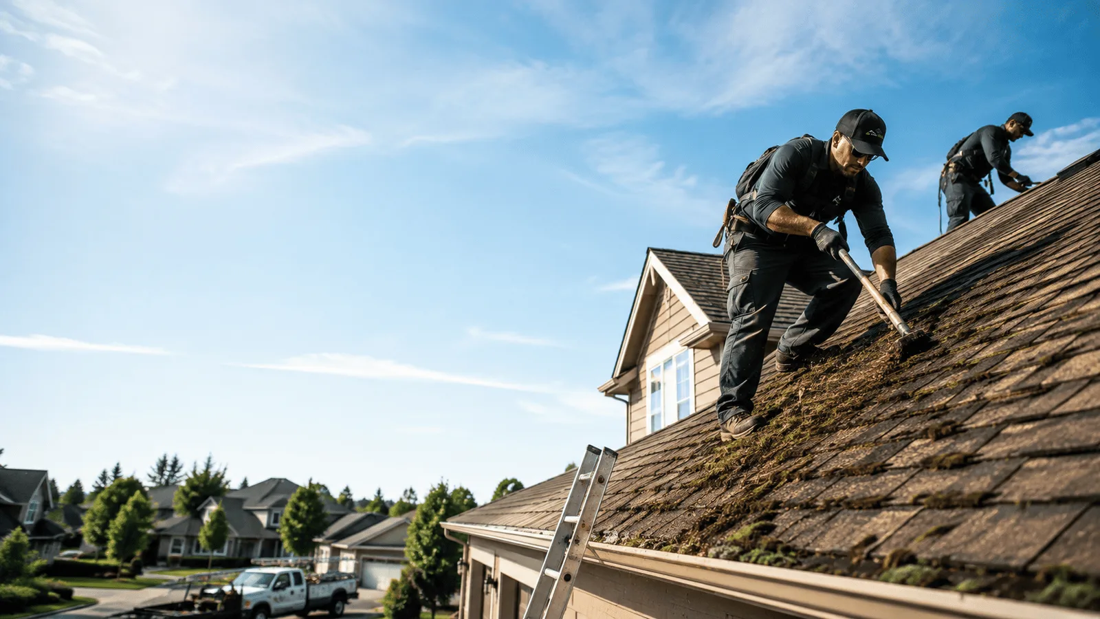 Roof Moss Removal in Brady, TX near me